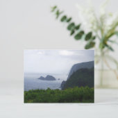 Pololu Valley Lookout, Hawaï, Briefkaart (Staand voorkant)