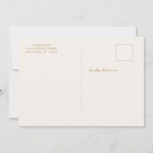 poloraid foto Merry Xmas Schattige Funny Christmas Kaart (Achterkant)