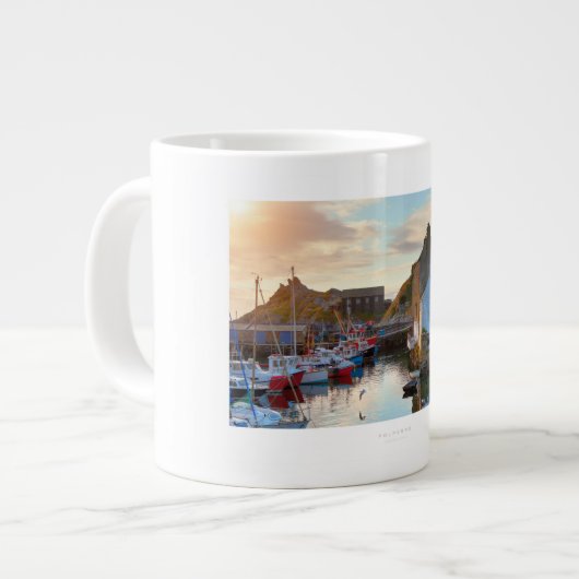 Polperro Extra Grote Beker (Voorkant links)