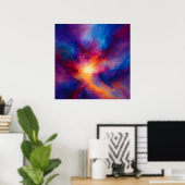 Pols van het Oneindige Abstracte Poster (Thuiskantoor)