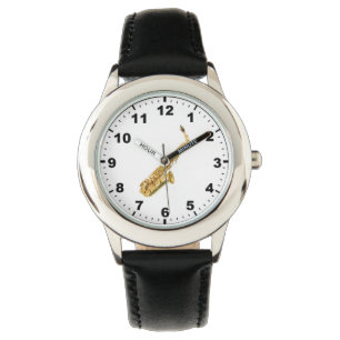 Polshorloges voor "saxofone" horloge