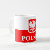 Polska 1 koffiemok (Voorkant links)