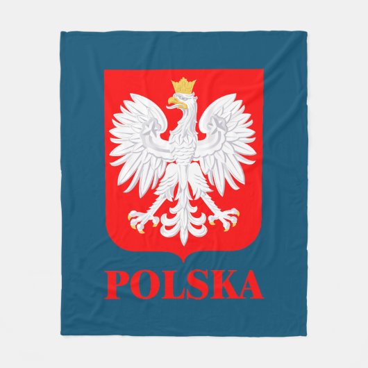 Polska 2 fleece deken (Voorkant)