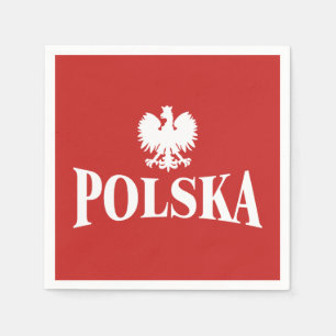 Polska Eagle Bar Napkins Servet