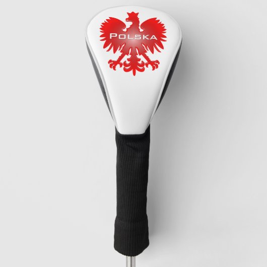 Polska Eagle Golf Hoesje Golfheadcover (Voorkant)