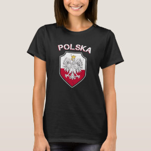 Polska Eagle/Poolse vlag T-shirt