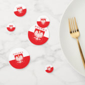 Polska Eagle Red Shield Confetti (Groep)
