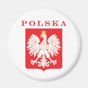 Polska Eagle Red Shield Magneet