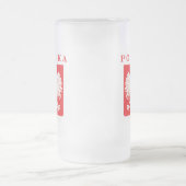 Polska Eagle Red Shield Matglas Bierpul (Center)