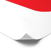 Polska Eagle Red Shield Poster (Hoek)