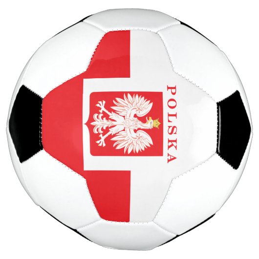 Polska Eagle Red Shield Voetbal (Gedraaid)