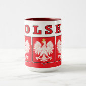 Polska Eagle Shields Mok (Midden)