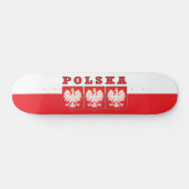 Polska Eagle Shields Skateboard (Horizontaal)