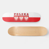 Polska Eagle Shields Skateboard (Horizontaal)