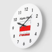 Polska en Poolse vlag Grote Klok (Hoek)