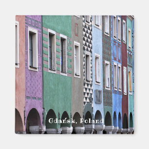 Polska Poland Gdańsk  Poolse oude stad Magneet
