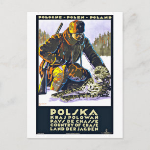 Polska Poland Vintage Travel Briefkaart