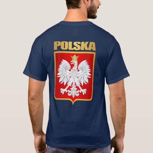 Polska (Polen) COA T-shirt (Achterkant)