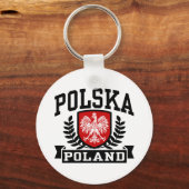 Polska Polen Sleutelhanger (Voorkant)