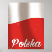 Polska, Pools poster voor oud reizen (Voorkant)