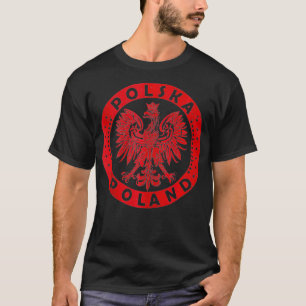 Polska Poolse Eagle — Baltische munt T-shirt