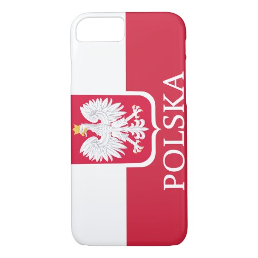 Polska White Eagle Flag Case-Mate iPhone Case (Achterkant)