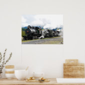 Polson Logging Company Train Print (Keuken)
