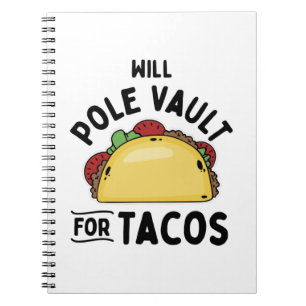 Polspringen- Polspringen Voor Tacos Notitieboek