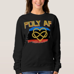 Poly Af Polyamoreuze Vlag Polyamorietrots Trui