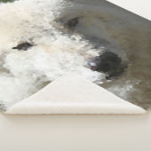 Poly Animals - Wolf Sherpa Deken (3/4)