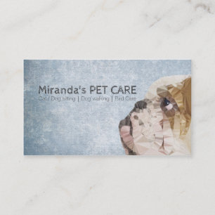 Poly Bulldog Pet Care Grooming Bathing Appointment Afsprakenkaartje