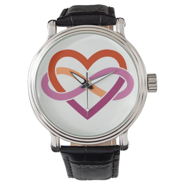 poly-lesbienne horloge (Voorkant)