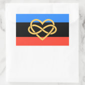 Poly Pride Vlag Sticker (Tas)