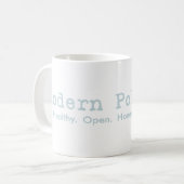 Poly tasse moderne (Devant gauche)