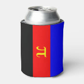 Polyamorie Pride Vlag Blikjeskoeler (Blikje Voorkant)