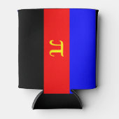 Polyamorie Pride Vlag Blikjeskoeler (Voorkant)
