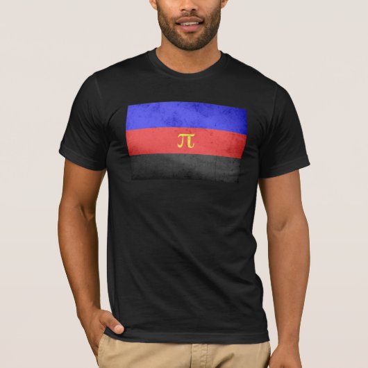 Polyamorie Pride Vlag T-shirt (Voorkant)