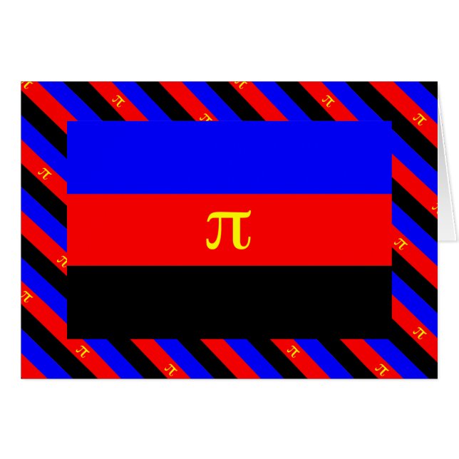 Polyamorie Pridevlag (Voorkant Horizontaal)