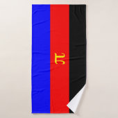 Polyamorie Pridevlag Badhanddoek (Badhanddoek)