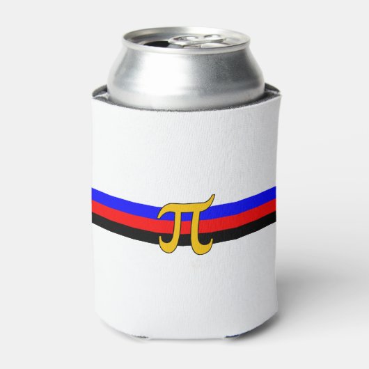 Polyamorie Pridevlag Blikjeskoeler (Blikje Voorkant)