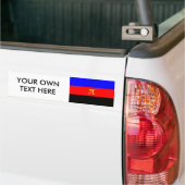 Polyamorie Pridevlag Bumpersticker (Op Truck)