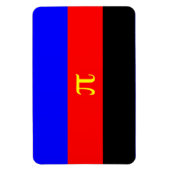 Polyamorie Pridevlag Magneet (Verticaal)