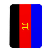 Polyamorie Pridevlag Magneet (Verticaal)