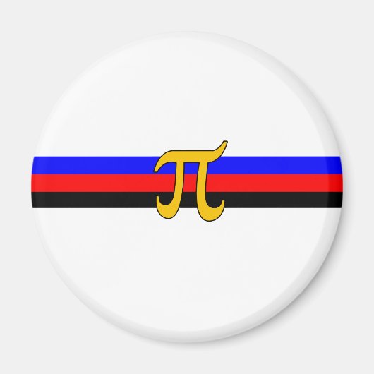 Polyamorie Pridevlag Magneet (Voorkant)