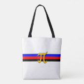 Polyamorie Pridevlag Tote Bag (Achterkant)