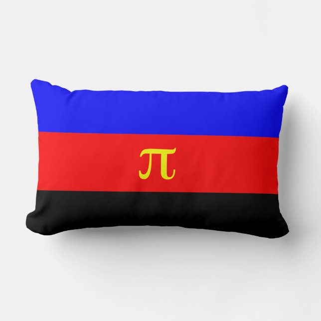 Polyamorie trotsvlag kussen (Voorkant)