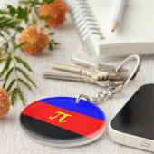 Polyamorie trotsvlag sleutelhanger (Voorkant Rechts)