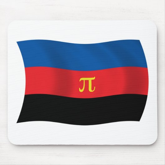 Polyamorie Vlag Muismat (Voorkant)