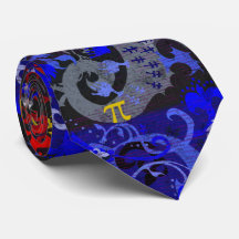 Polyamory Dragon Damask in Poly Pride Flag Colors