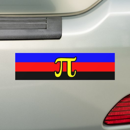 Polyamory Pride Bumpersticker (Op auto)